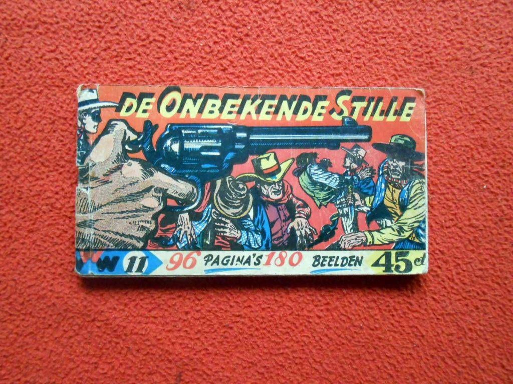 Paul Sylvan Newman & Tom Gill: De onbekende stille nr. 11, Eén stripboek, Ophalen of Verzenden, Gelezen