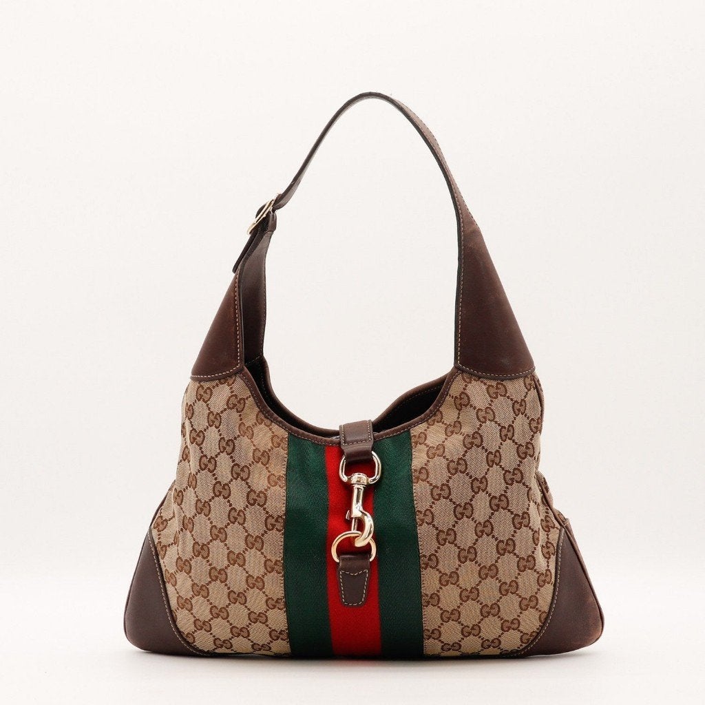 Gucci Jackie Bouvier handtas, Verzenden, Gebruikt, Zwart, Handtas