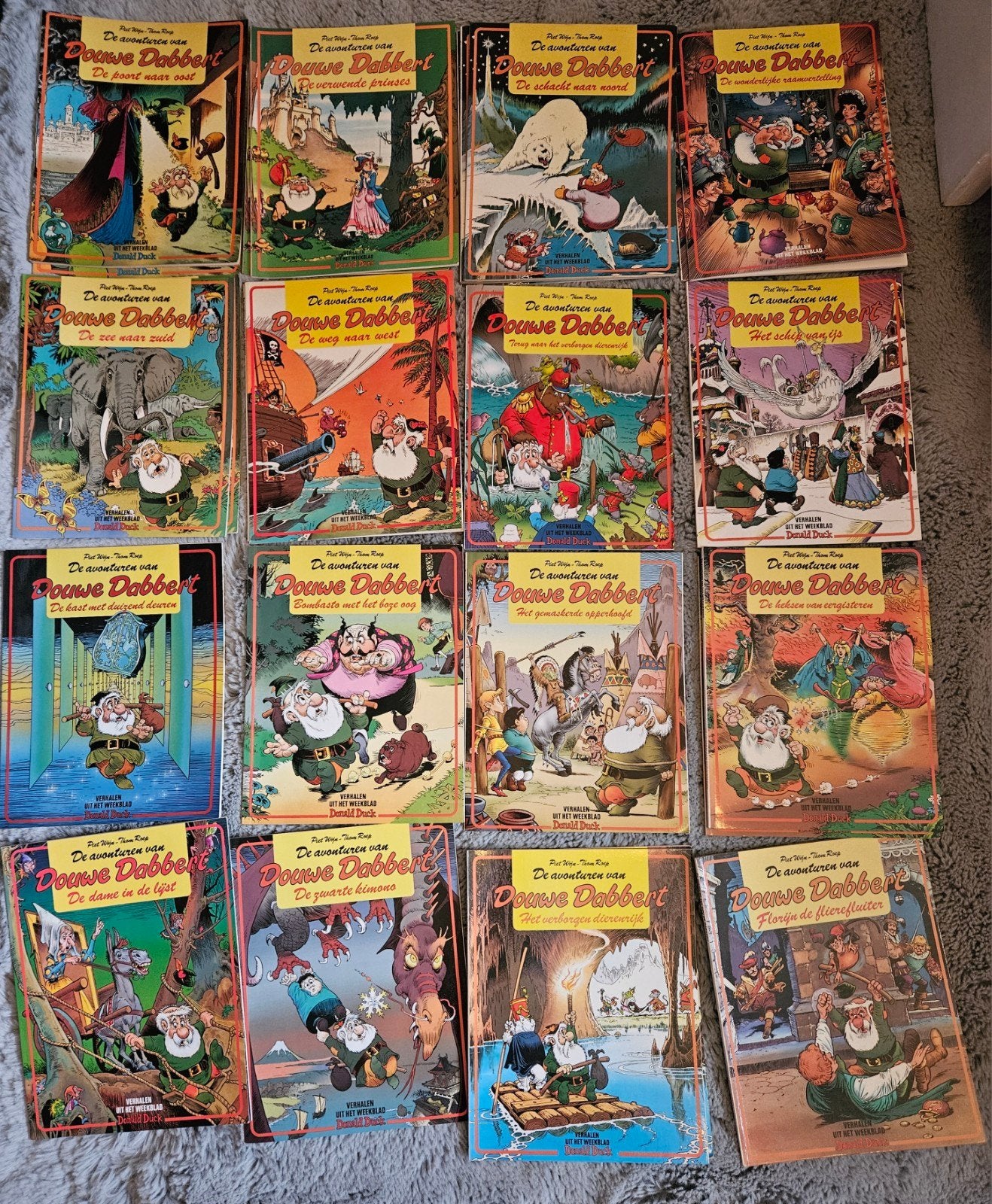 Complete Douwe Dabbert reeks 1 t/m 23, Boeken, Complete serie of reeks, Ophalen of Verzenden, Gelezen