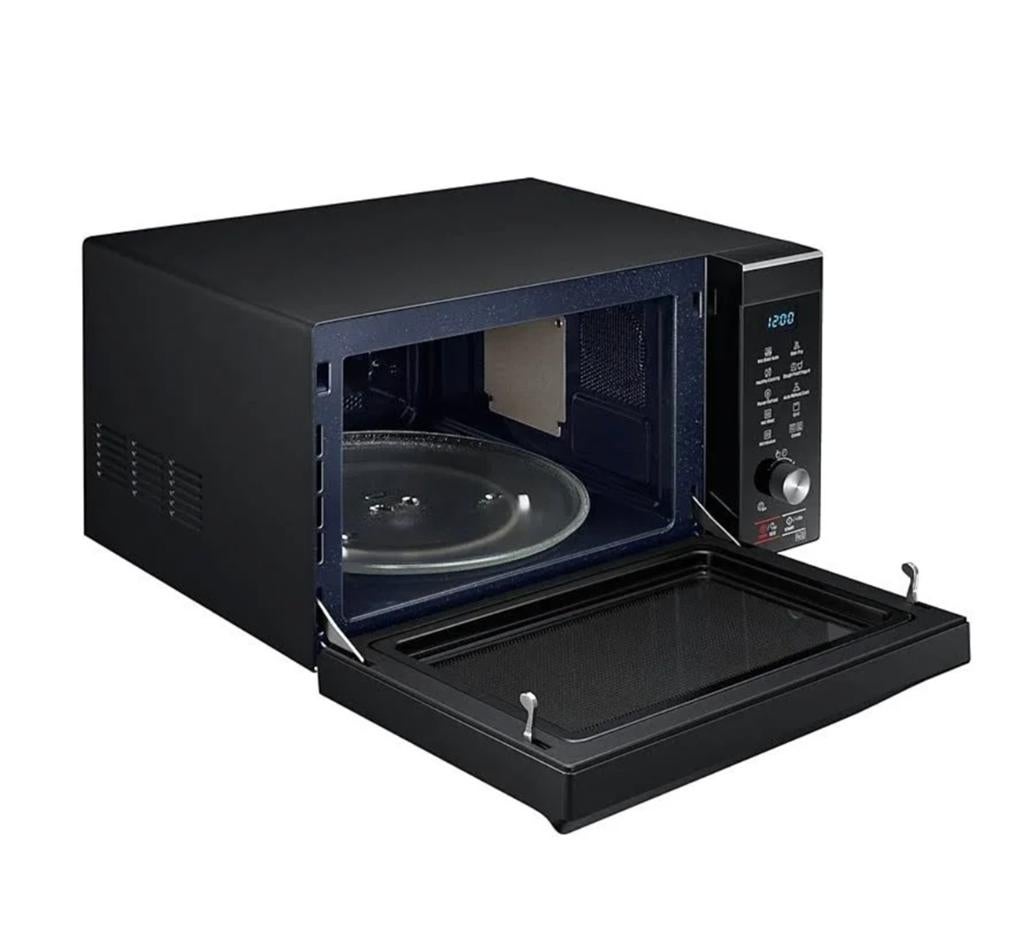 Samsung MC32K7055CK combi with table, Ophalen, Zo goed als nieuw