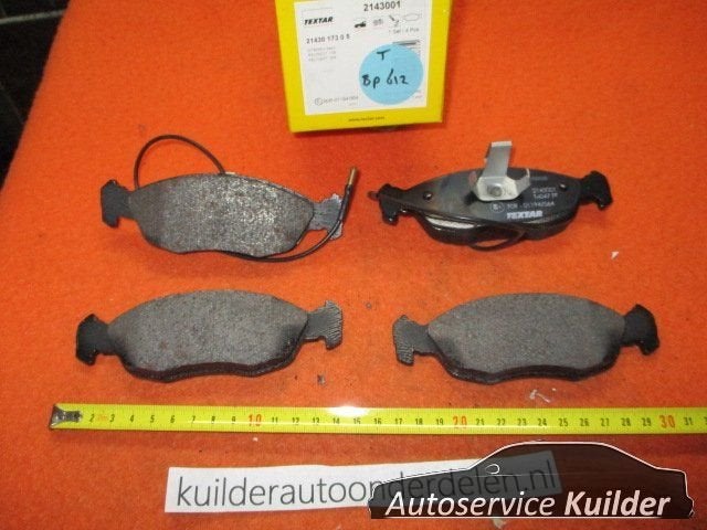 Remblokken voorzijde Peugeot 306 BP612  Textar  2143001  425, -, -, Nieuw, Ophalen of Verzenden