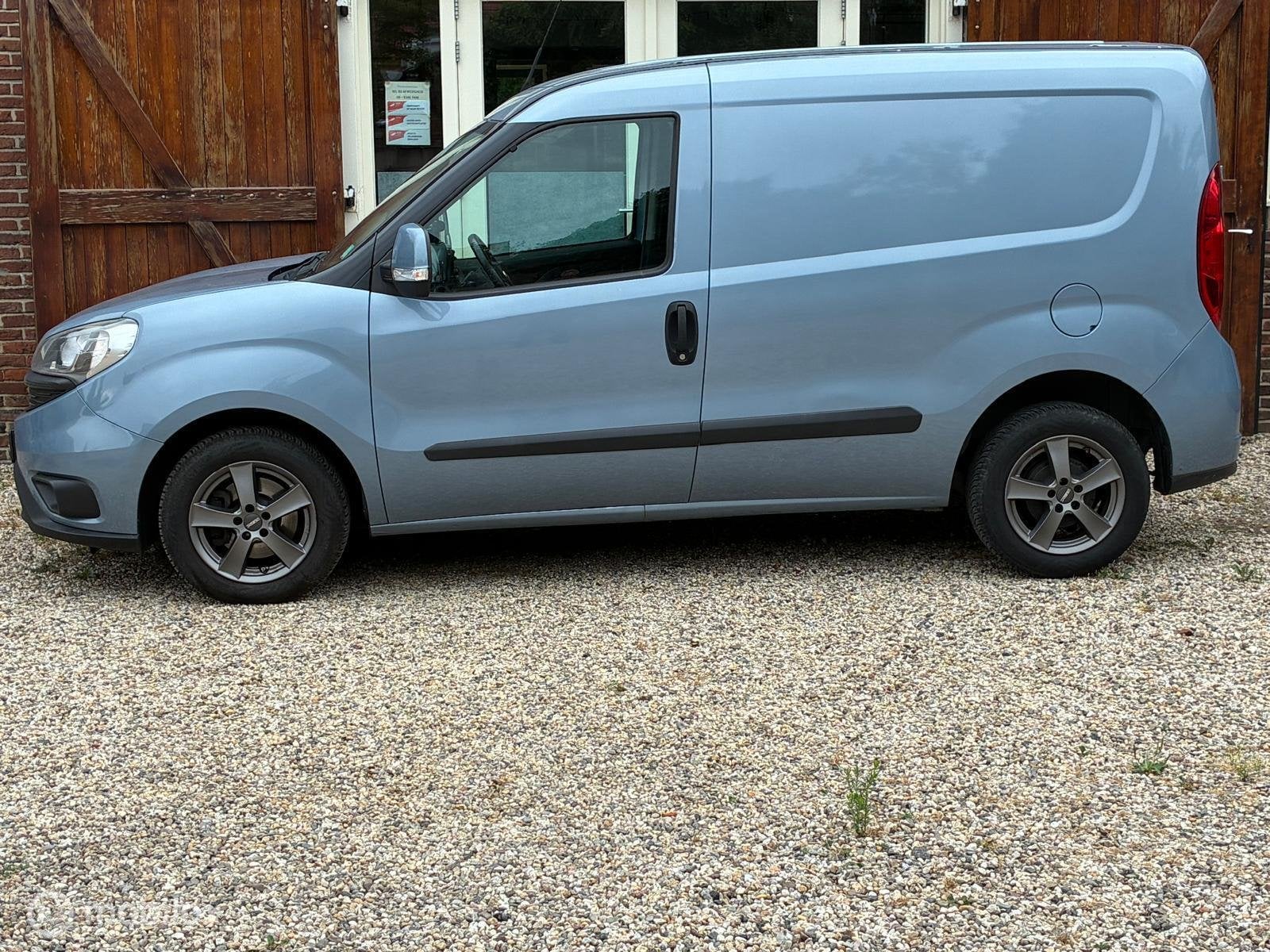 Fiat Doblò Cargo 1.3 MJ L1H1 SX Trekhaak BTW Cruise Control, Euro 5, Stof, Gebruikt, 4 cilinders