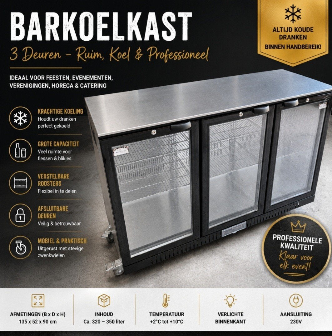 BARKOELKAST TE HUUR € 60,=, Ophalen of Verzenden, Overige