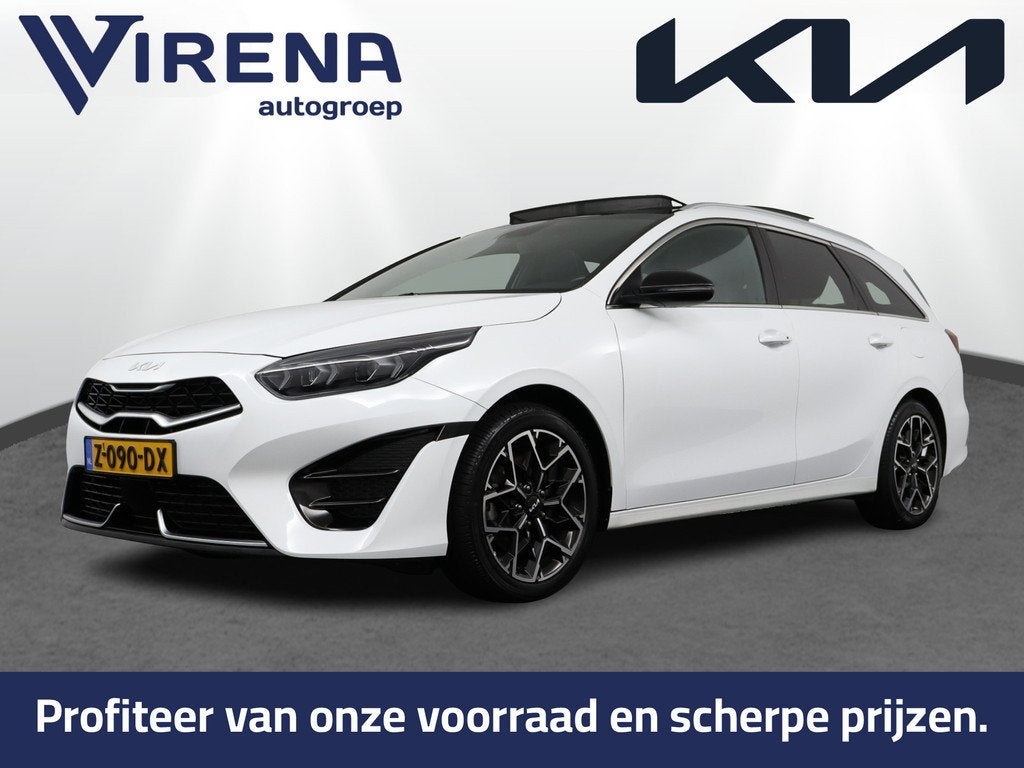 Kia Ceed Sportswagon 1.5 T-GDi GT-Line Apple Carplay/Android, Gebruikt, 4 cilinders, 160 pk, Leder en Stof