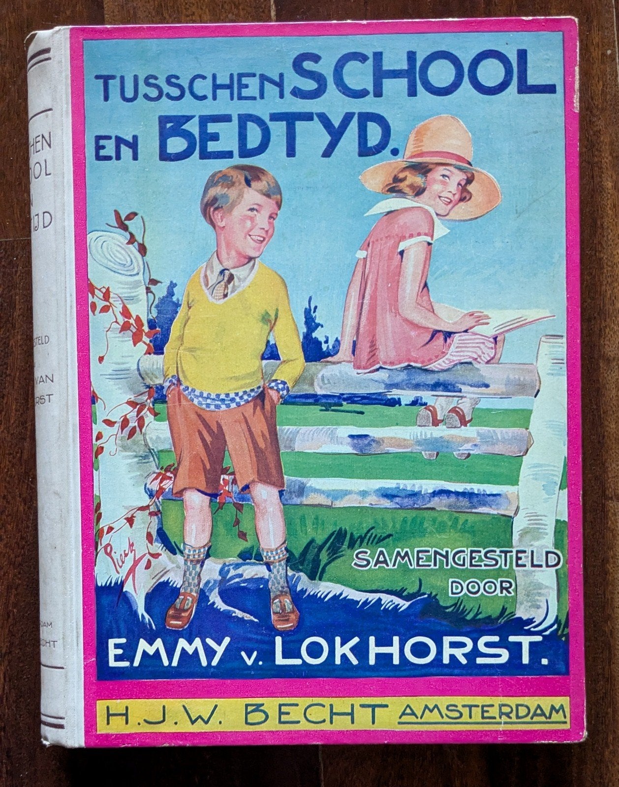 Tusschen School- en Bedtijd - Emmy van Lokhorst, Ophalen of Verzenden, Gelezen, Emmy van Lokhorst, Fictie algemeen