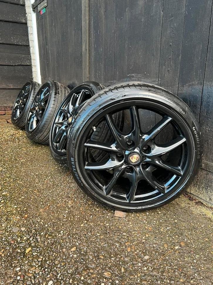 Originele Porsche Caddy Golf 5x130 5x112 19? steek adapters, Gebruikt, Verzenden, Banden en Velgen, Niet ingevuld