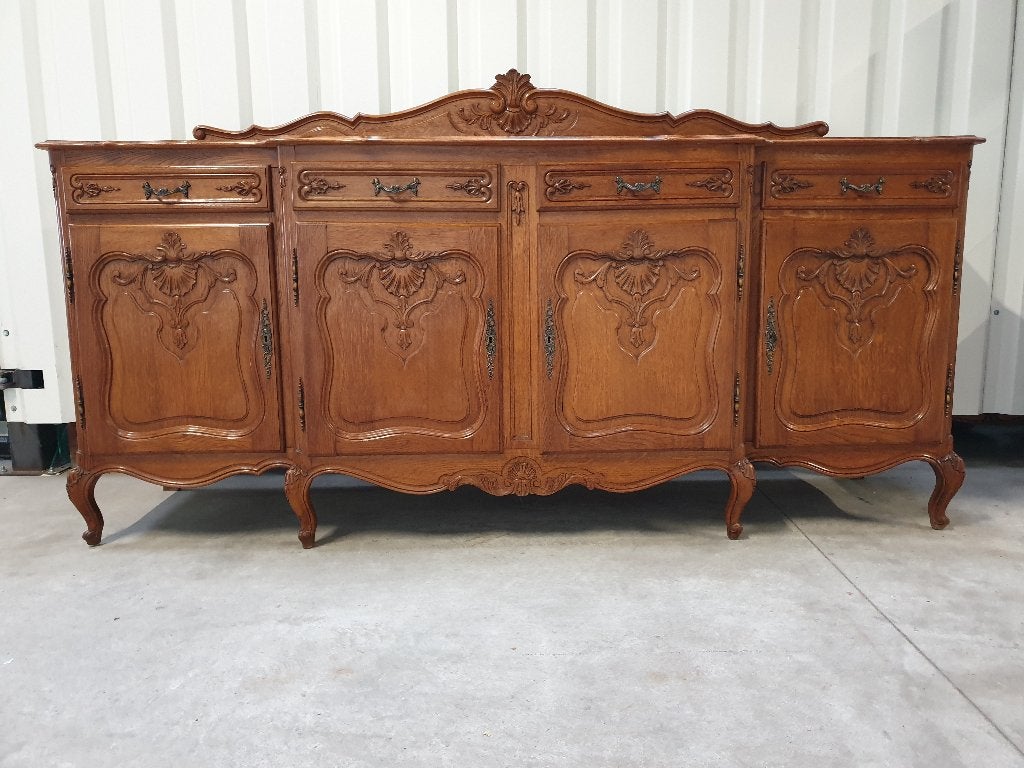Prachtige Queen Ann dressoir. Het kan geleverd worden., Ophalen, Gebruikt, Met deur(en), Eikenhout