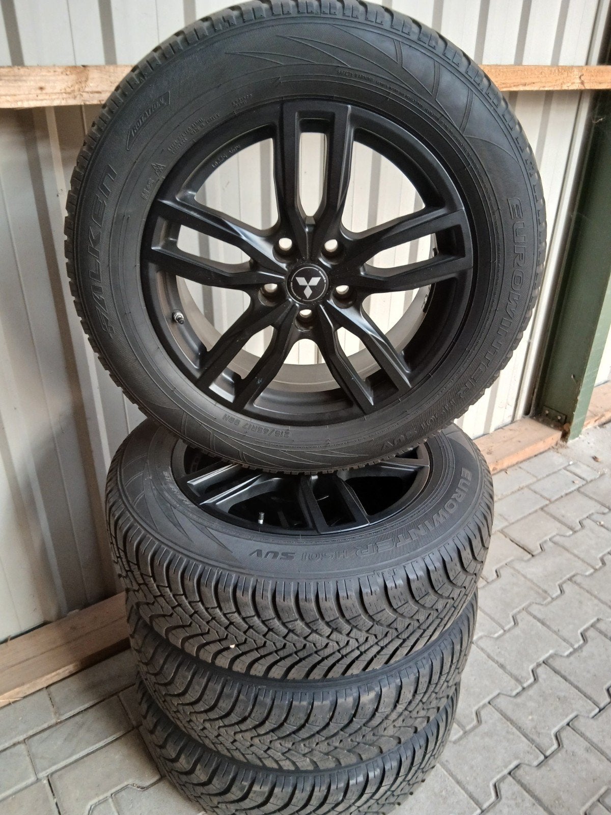 ZGAN 17 inch velgen MITSUBISHI OUTLANDER ASX ECLIPSE CROSS, Auto-onderdelen, Banden en Velgen, 17 inch, Personenwagen, Gebruikt