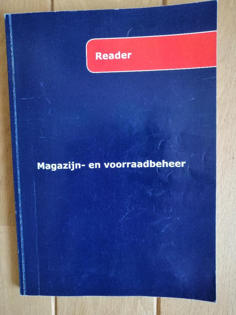 READER Magazijn- en voorraadbeheer OVD Educatieve Uitgeverij, Boeken, Ophalen of Verzenden, Overige niveaus