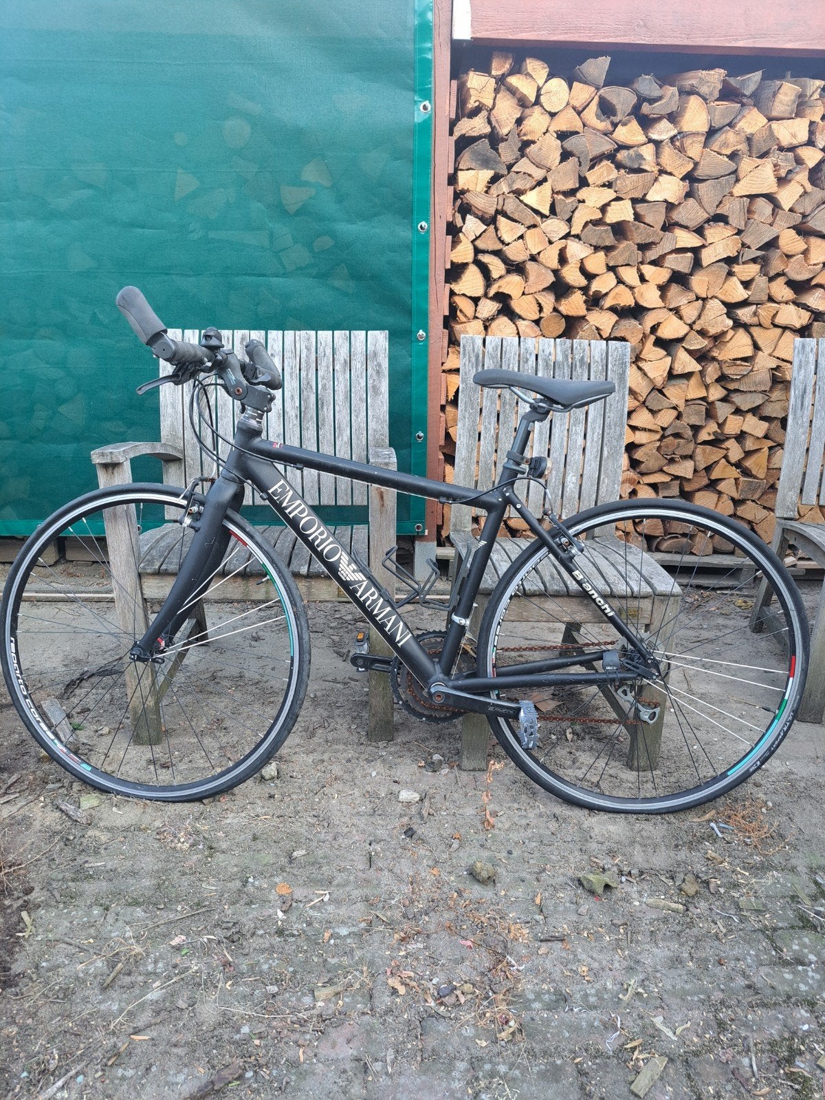 Bianchi racefiets opknapfiets, Fietsen en Brommers, Fietsen | Racefietsen, Ophalen, Gebruikt, Overige merken