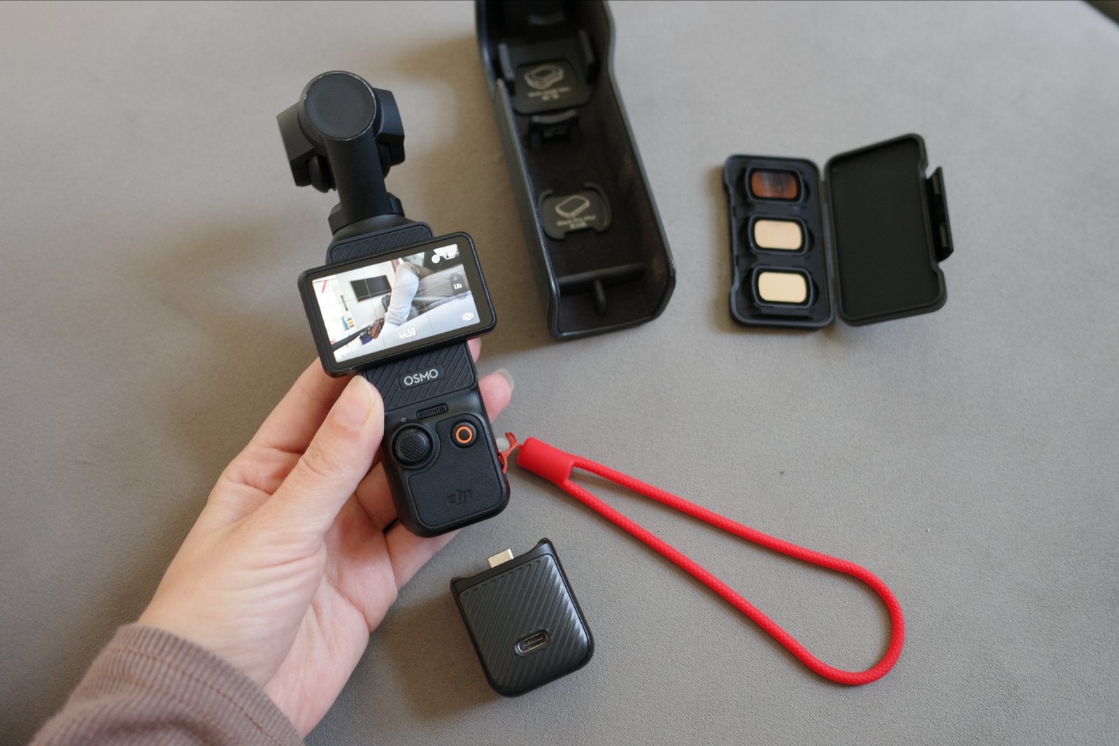 DJI Osmo Pocket 3 + Magnetic ND filters set, Overige merken, Full HD, Overige soorten, Zo goed als nieuw