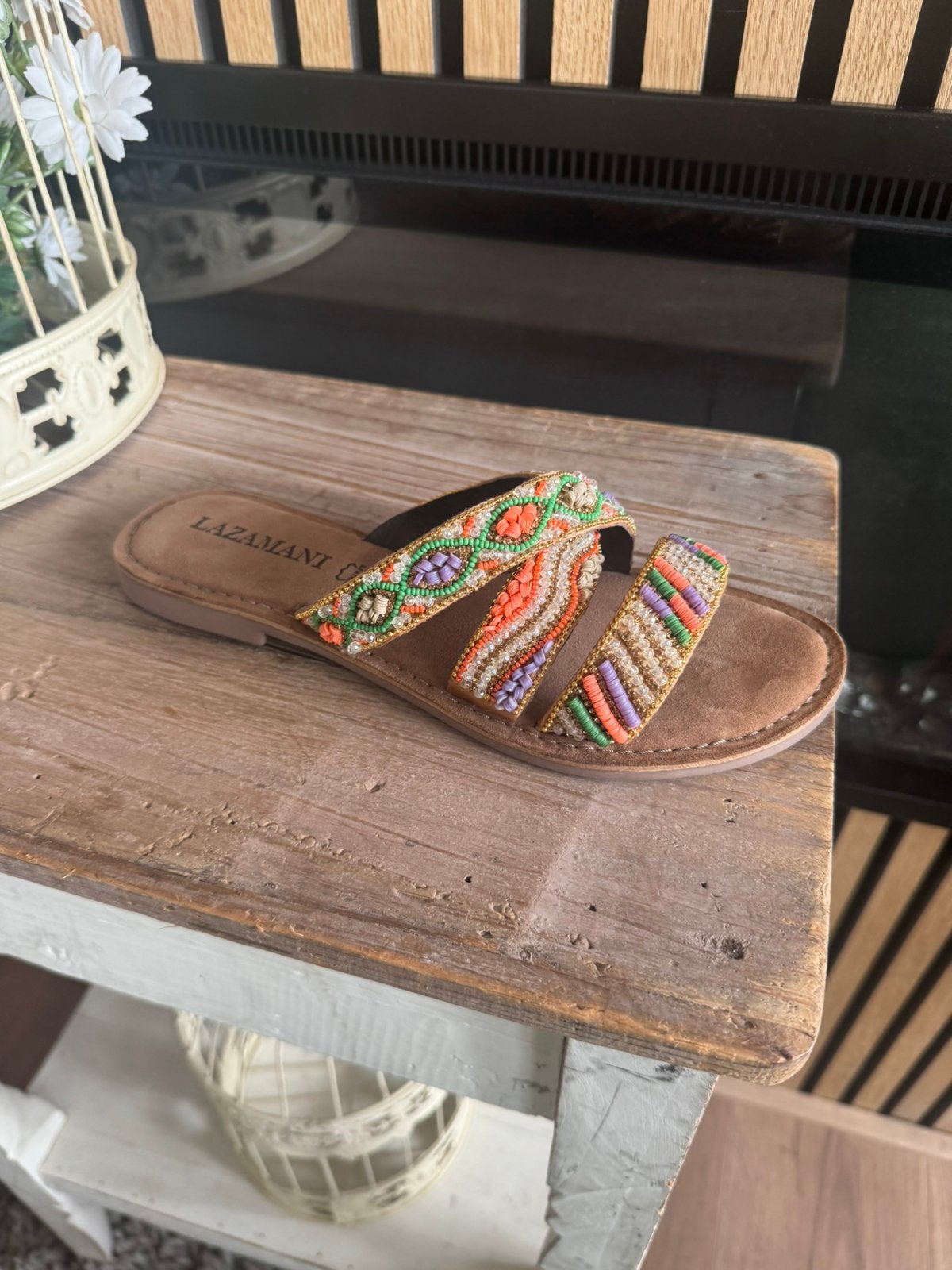 LAZAMANI slippers nieuw! UITVERKOCHT, Slippers, Overige kleuren, Ophalen of Verzenden, X