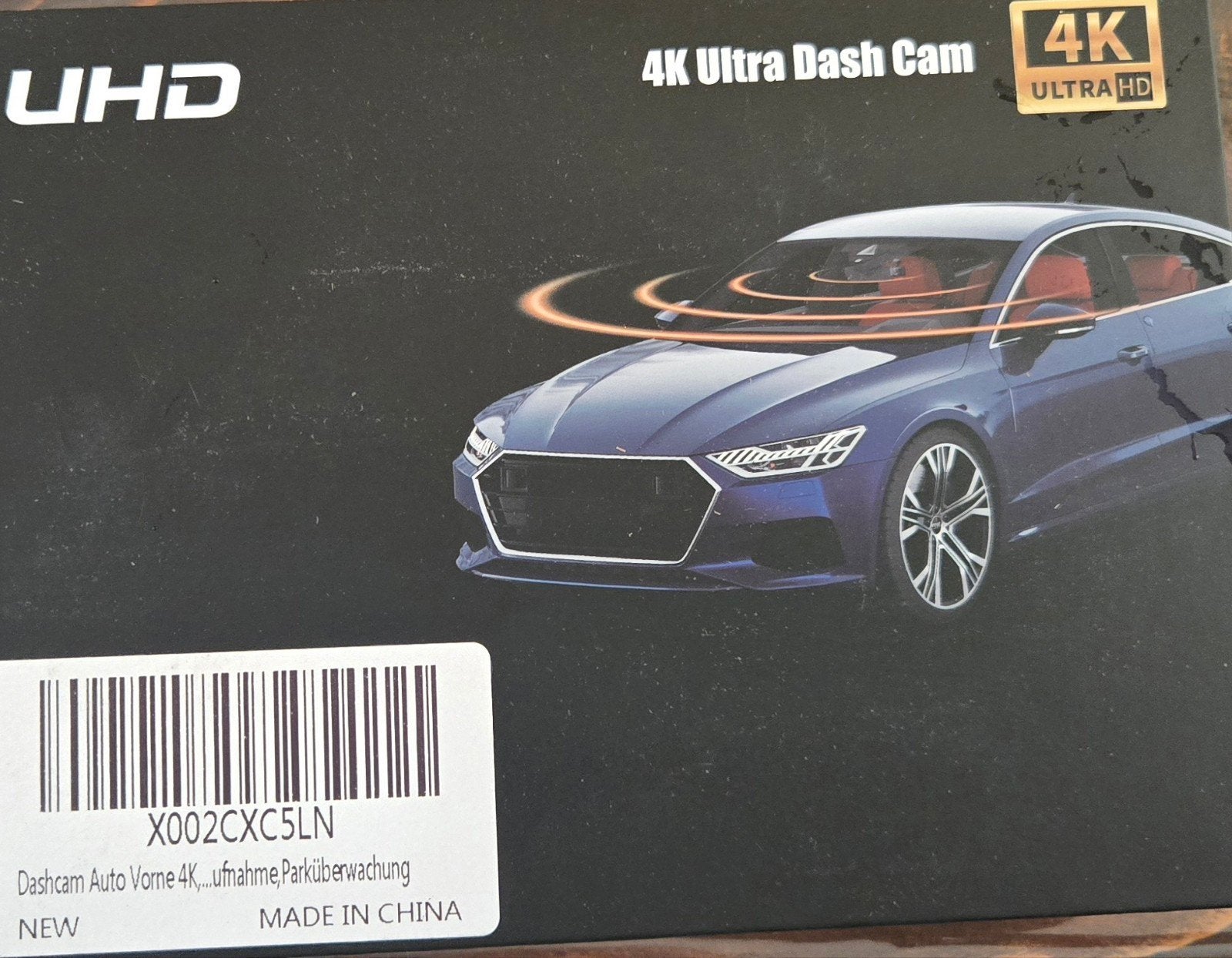 Nieuwe 4K Ultra Dashcam - Ongebruikt in doos, Auto diversen, Dashcams, Ophalen of Verzenden, Nieuw