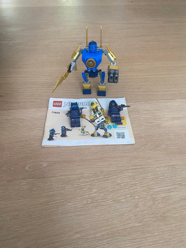LEGO Ninjago 71805 Jay's Mech Battle Pack, Ophalen of Verzenden, Zo goed als nieuw, Overige merken