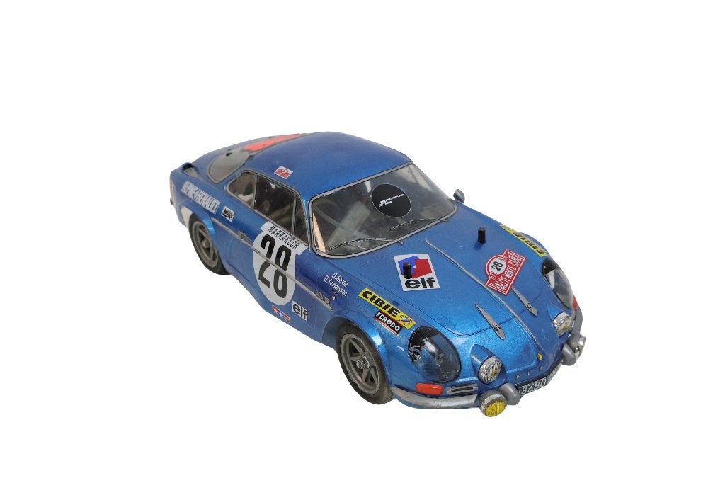 Tamiya Renault Alpine M chassis 1/10 rc auto, Elektro, Gebruikt, Verzenden, Schaal 1:10
