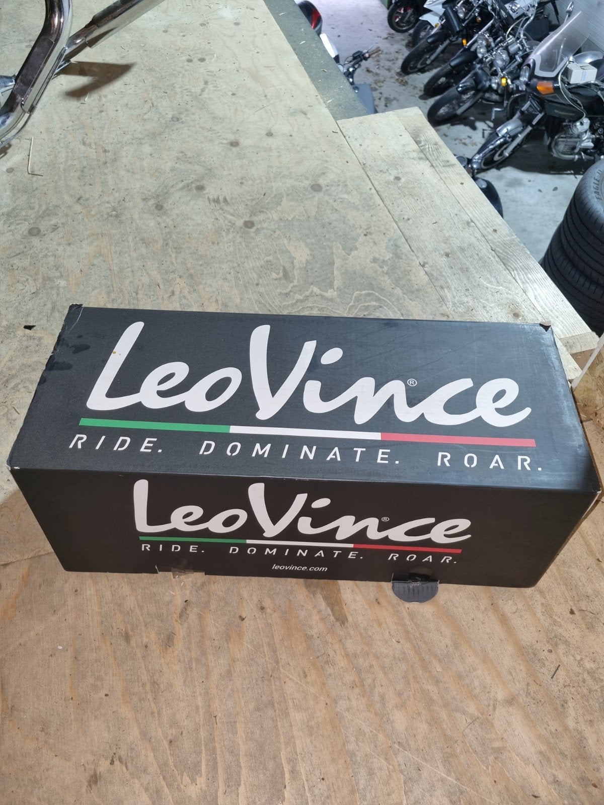 Uitlaat demper Leovince Evo One Suzuki GSF 1250, Ophalen of Verzenden, Gebruikt