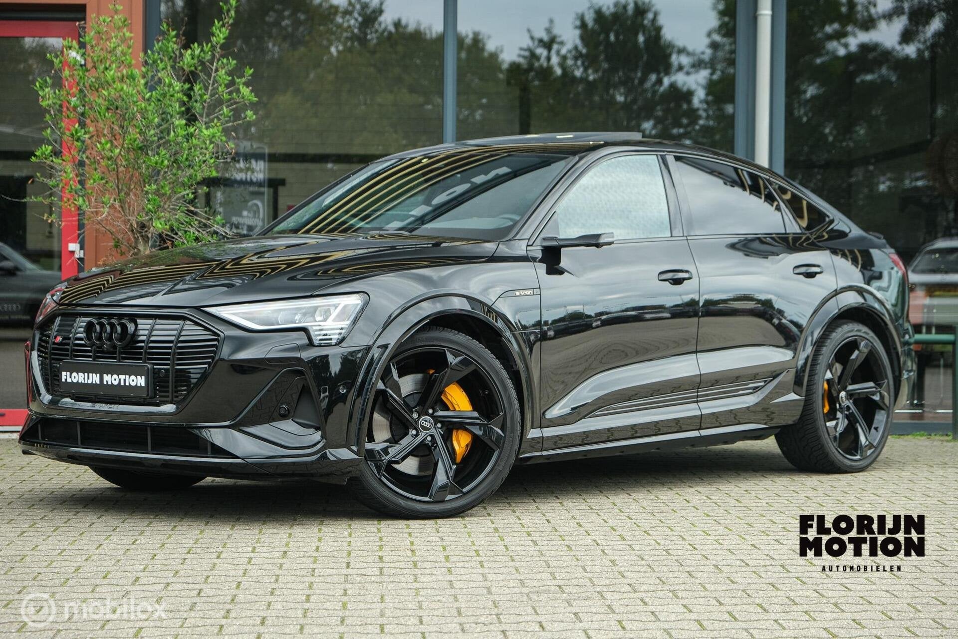 Audi e-tron Sportback S quattro 95 kWh | Pano | 360 camera |, Auto's, Automaat, 368 km, Zwart, 95 kWh
