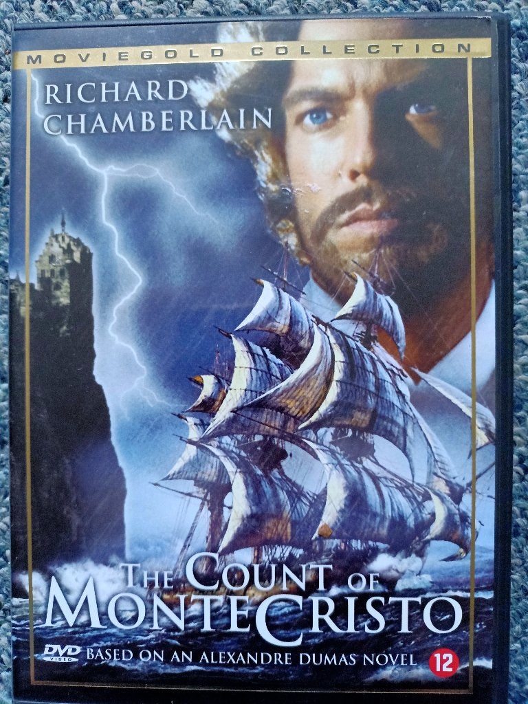 The Count of Monte Cristo - Richard Chamberlain, Vanaf 16 jaar, Ophalen of Verzenden, Zo goed als nieuw, Nederlands