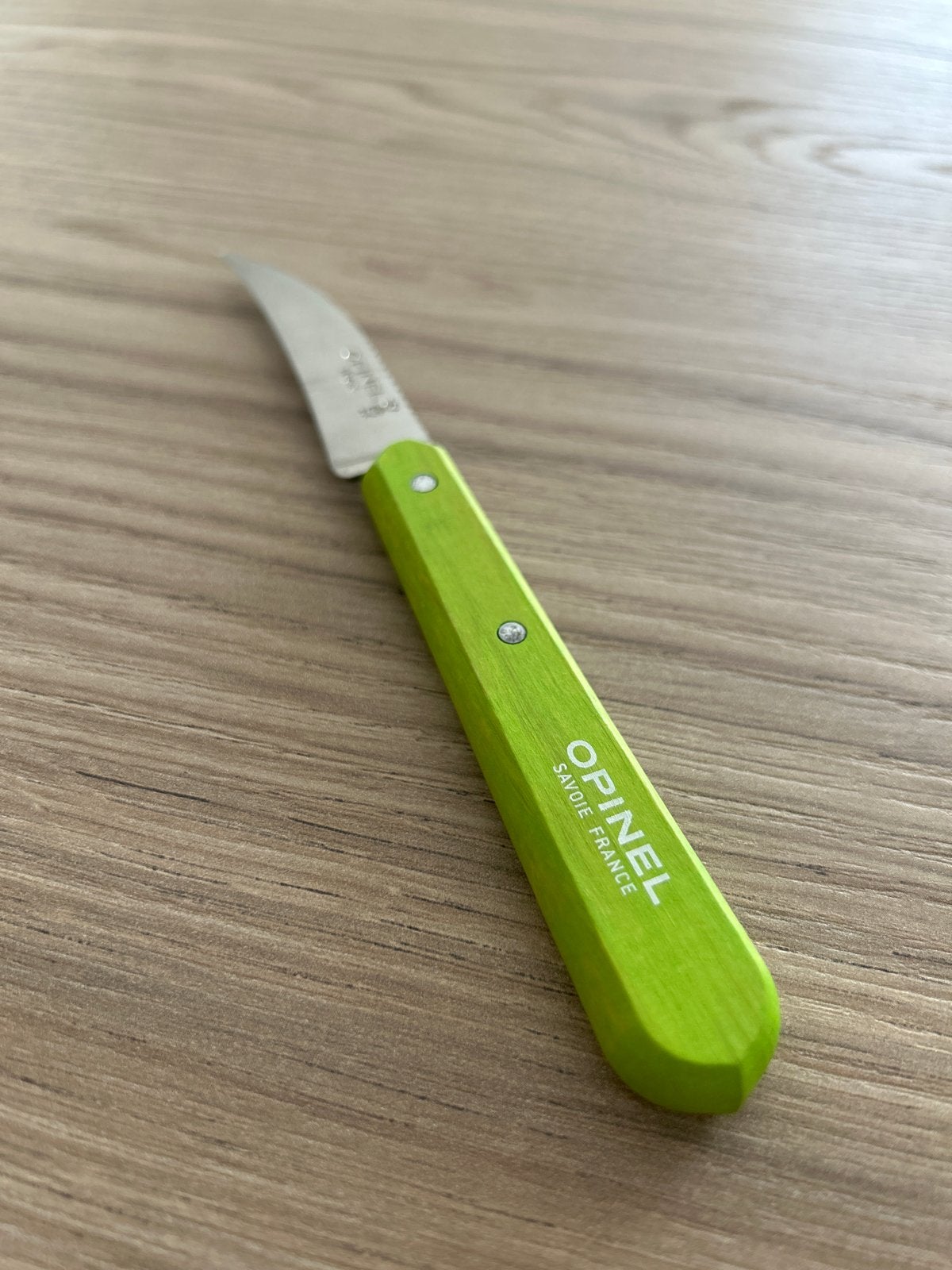 Opinel Inox Schilmesje - Groen Nieuw, Hout, Nieuw, Ophalen of Verzenden, Overige merken