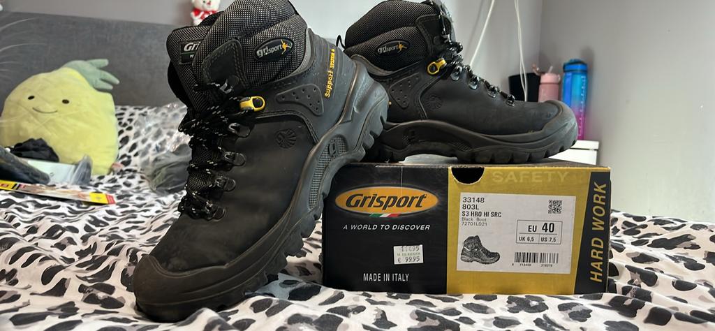 Grisport Safety S3 HRO HI SRC Veiligheidslaarzen Maat 40, Ophalen of Verzenden, Zo goed als nieuw