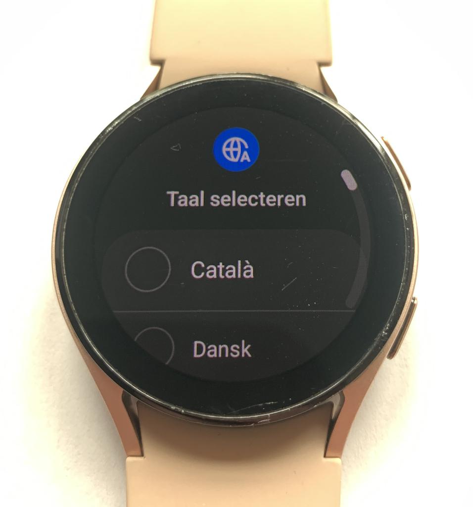 Samsung Galaxy Watch 4 (40 mm / rose-goud), Gebruikt, Verzenden, Samsung ⌚️, Roze