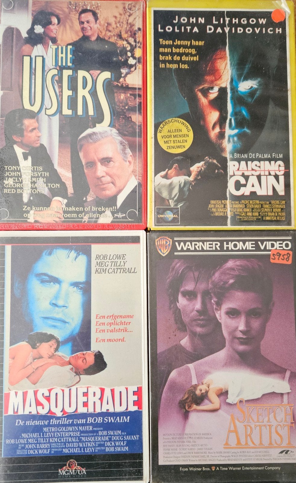 Diverse vhs ex rental videobanden, Cd's en Dvd's, VHS | Film, Alle leeftijden, Ophalen of Verzenden, Gebruikt