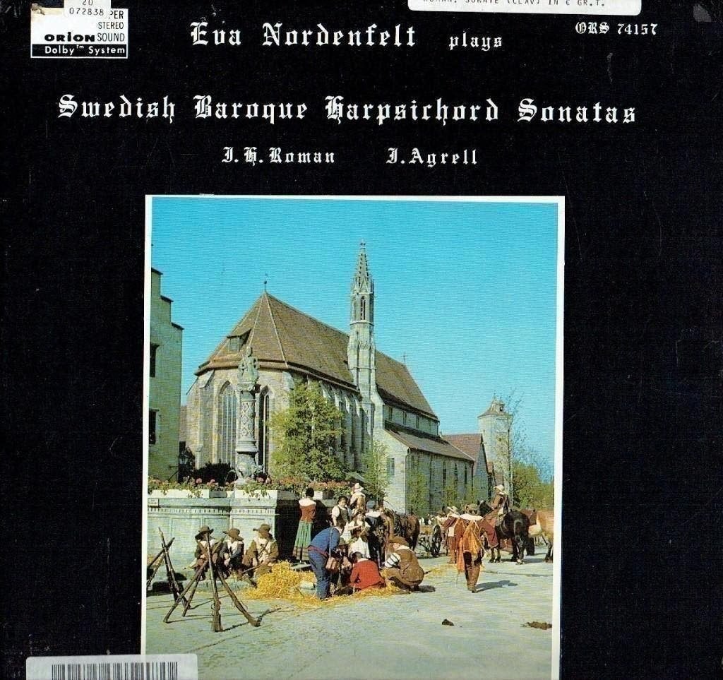 Eva Nordenfelt – Plays Swedish Baroque Harpsichord Sonatas, Kamermuziek, Verzenden, Zo goed als nieuw, 12 inch