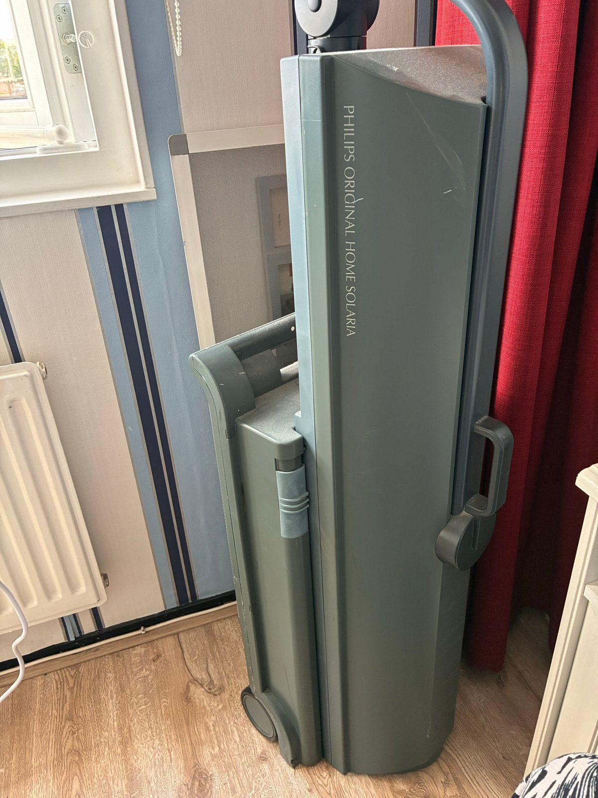 Philips Home Solaria Zonnebank met nieuwe lampen, Ophalen of Verzenden, Zo goed als nieuw, Zonnebank enkelzijdig, Minder dan 10 lampen