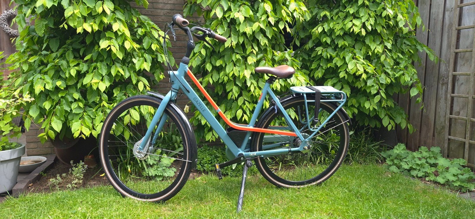 Gazelle CityGo dames fiets te koop, Minder dan 10 versnellingen, Gebruikt, Velgrem, 55 cm of meer