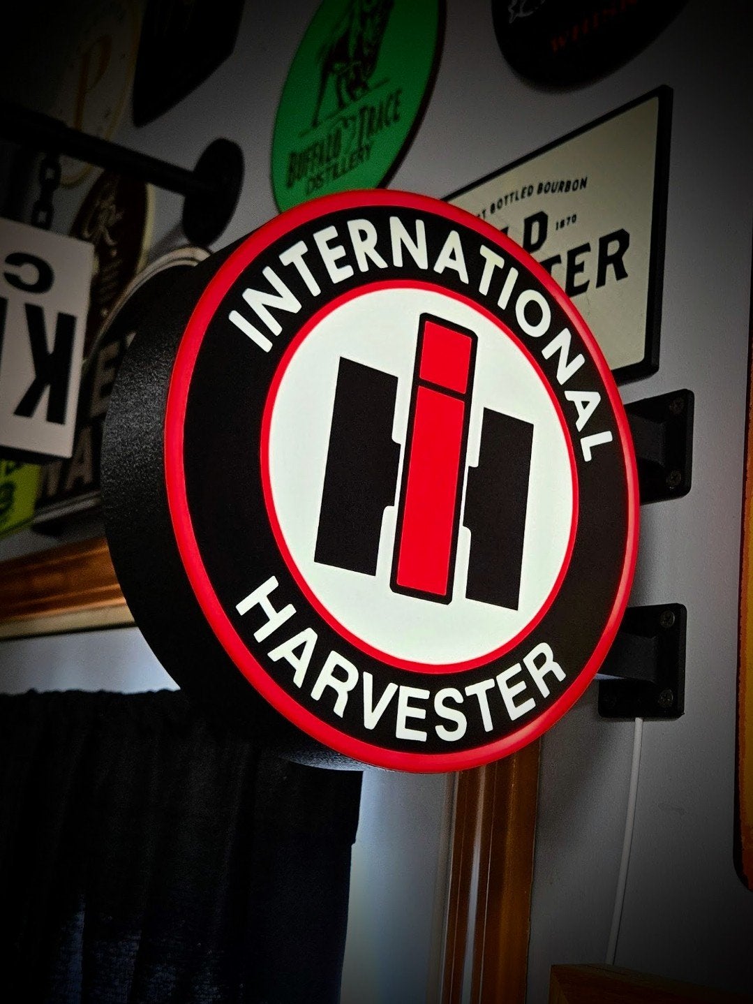 International Harvester Lightbox IH Lichtreclame, IH Lamp, Ophalen of Verzenden