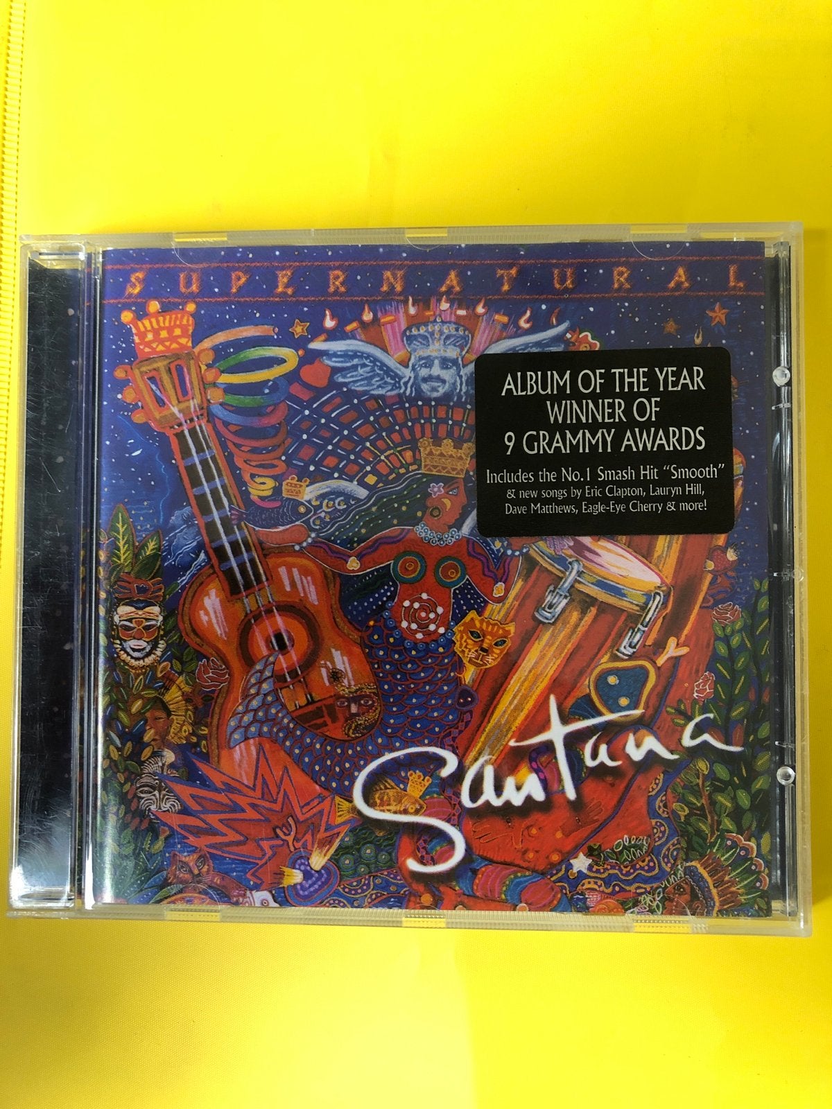 Santana - Supernatural CD (Album van het Jaar Grammy Awards), Inclusief boekje, Gebruikt, Pop, Ophalen of Verzenden