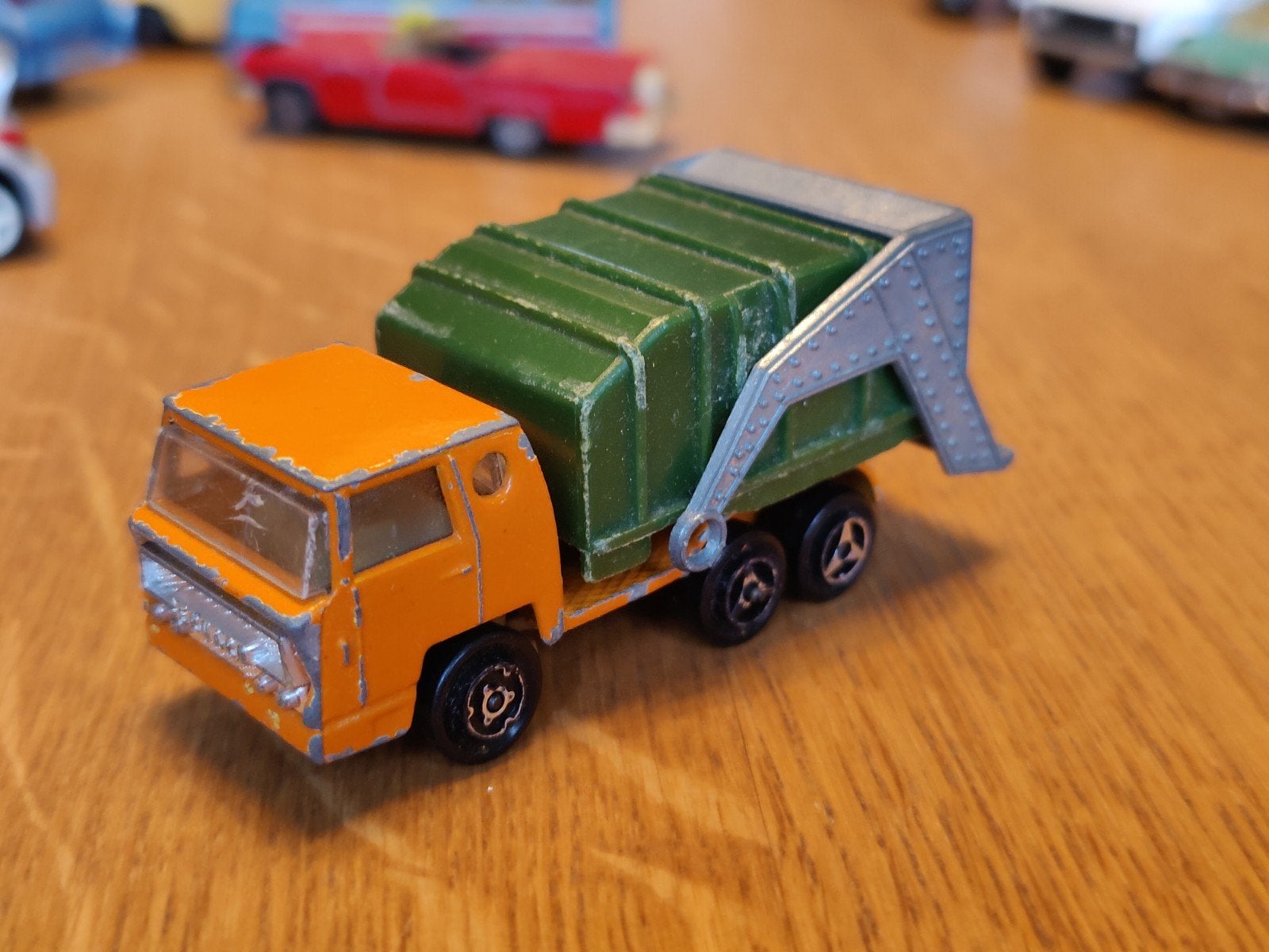 Majorette Vuilniswagen, Ophalen of Verzenden, Zo goed als nieuw, Auto
