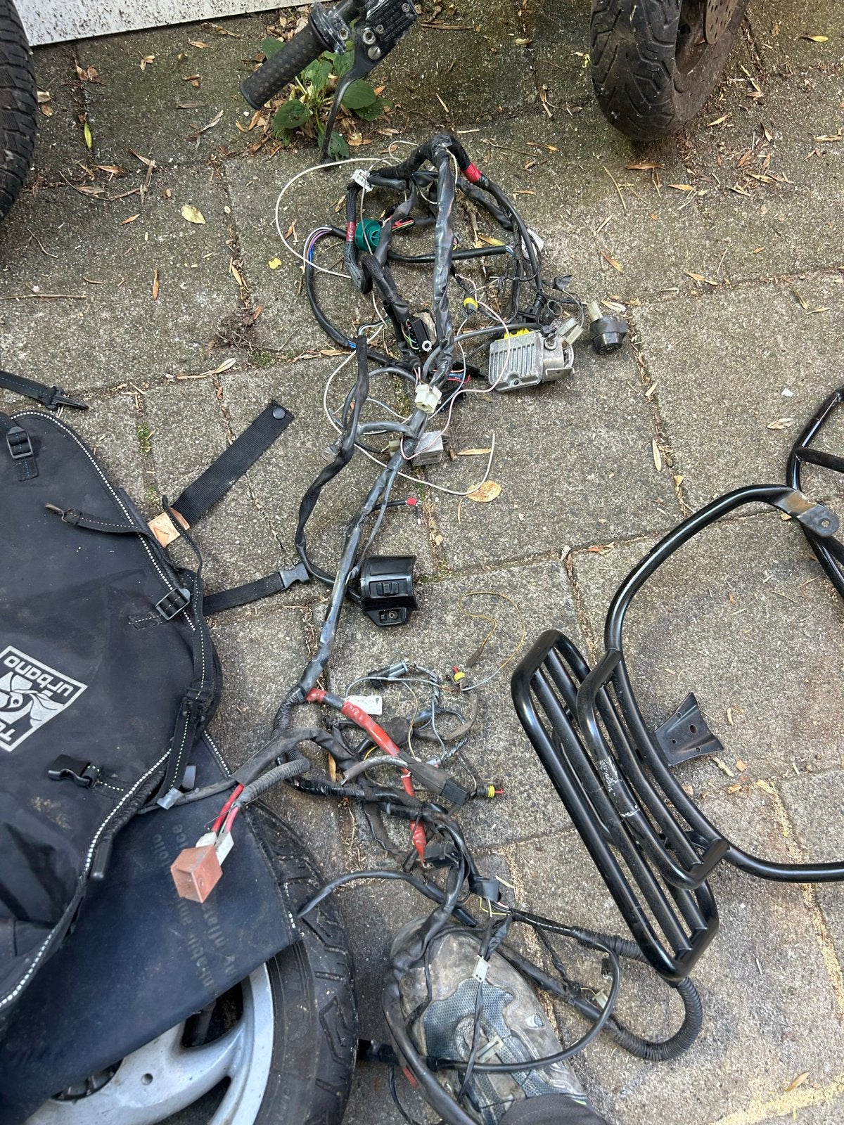 Vespa Sprint Kabelboom Compleet met ecu - Gebruikt, Ophalen of Verzenden, Gebruikt, Overige typen, Vespa