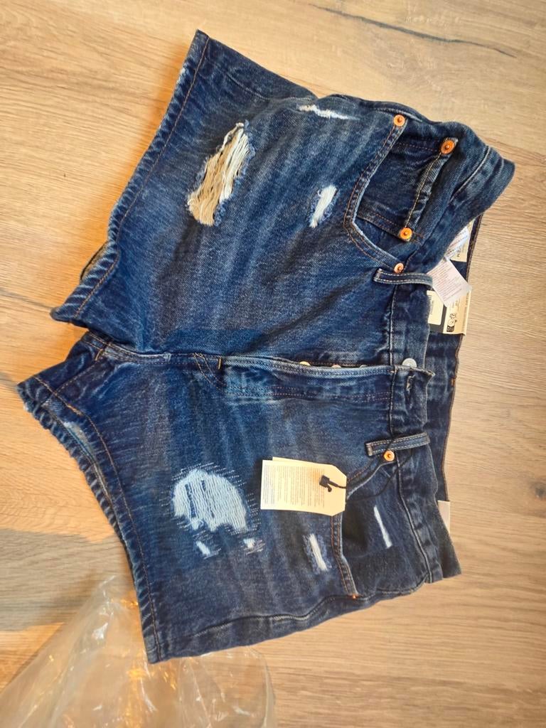 Levi short 501, Ophalen of Verzenden, Nieuw, Blauw, W27 (confectie 34) of kleiner