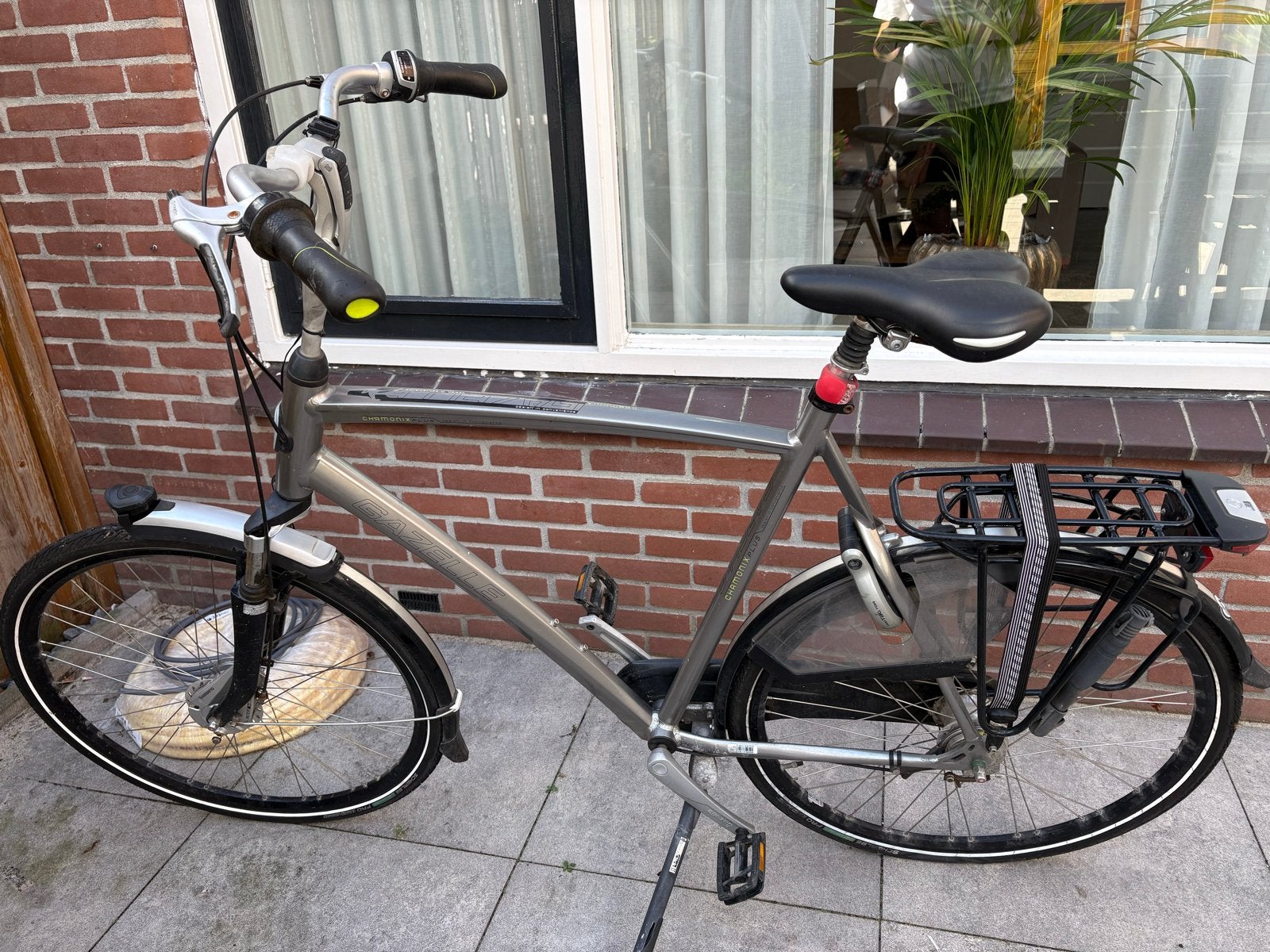 Gazelle Chamonix Plus Herenfiets - 65 inch frame, Fietsen en Brommers, Fietsen | Heren | Herenfietsen, Ophalen, Gebruikt, Velgrem