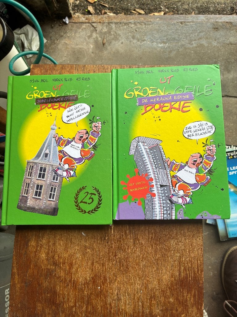 LOSSE VERKOOP ut Groen Geile Boekie ; Jubileum / Kerauna HC, Ophalen of Verzenden, Zo goed als nieuw, Bral / Rueb, Haags