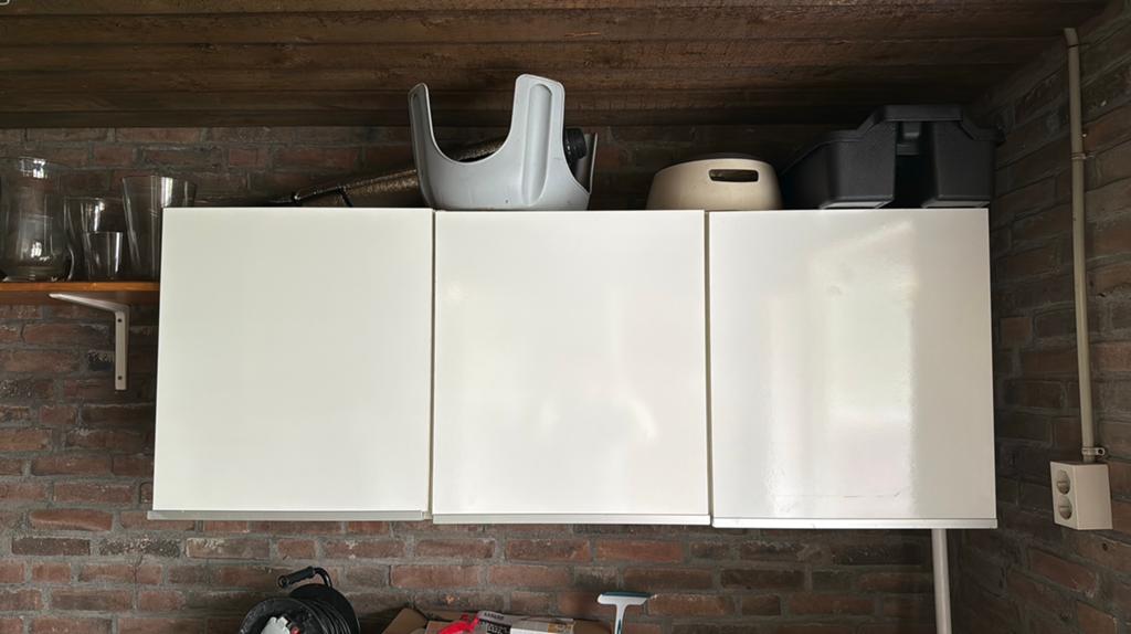 Bovenkasten voor schuur of garage, Ophalen, Gebruikt