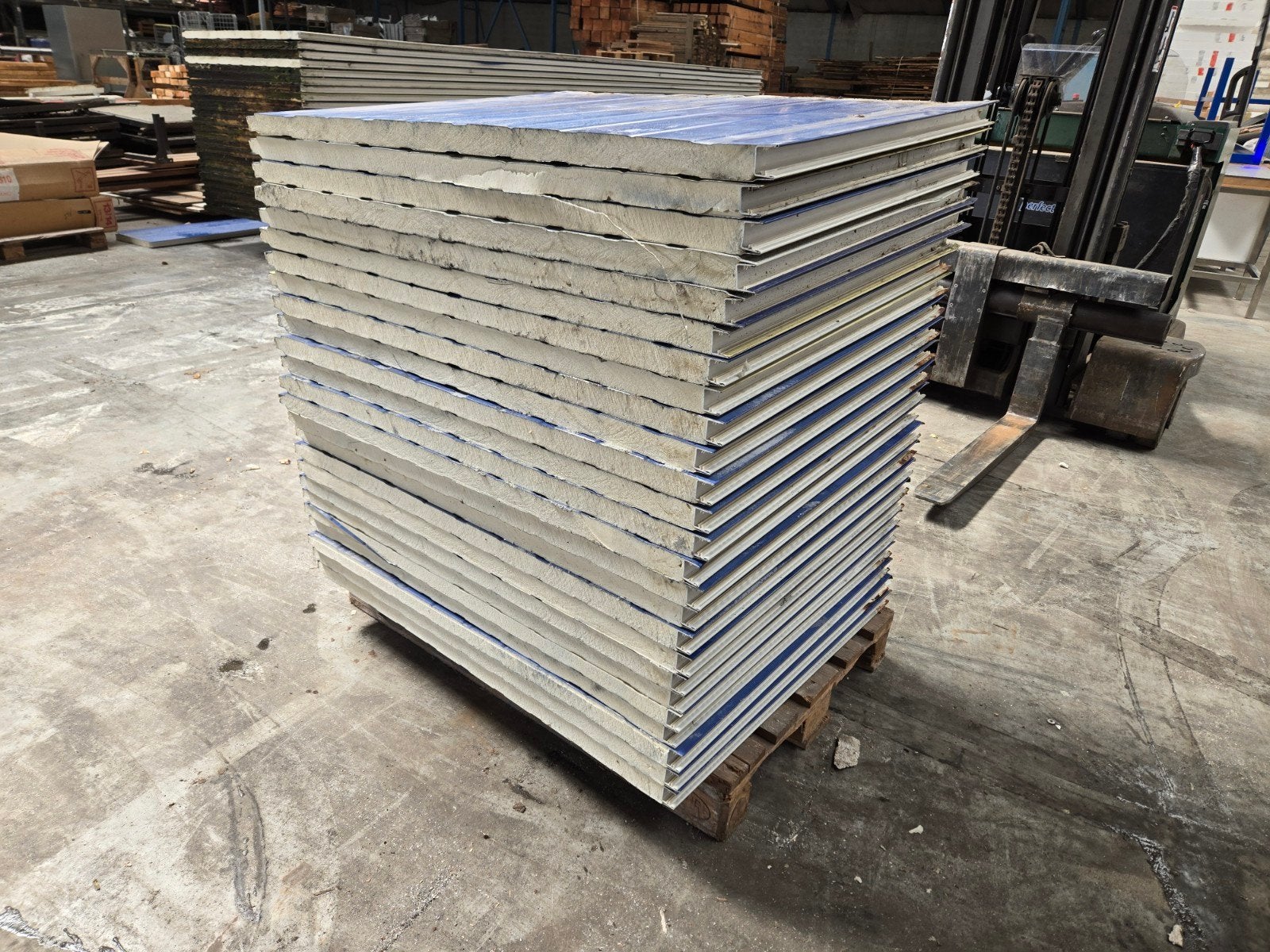 Sandwichpanelen 4cm dik 90x111 cm, Ophalen, 50 tot 100 mm