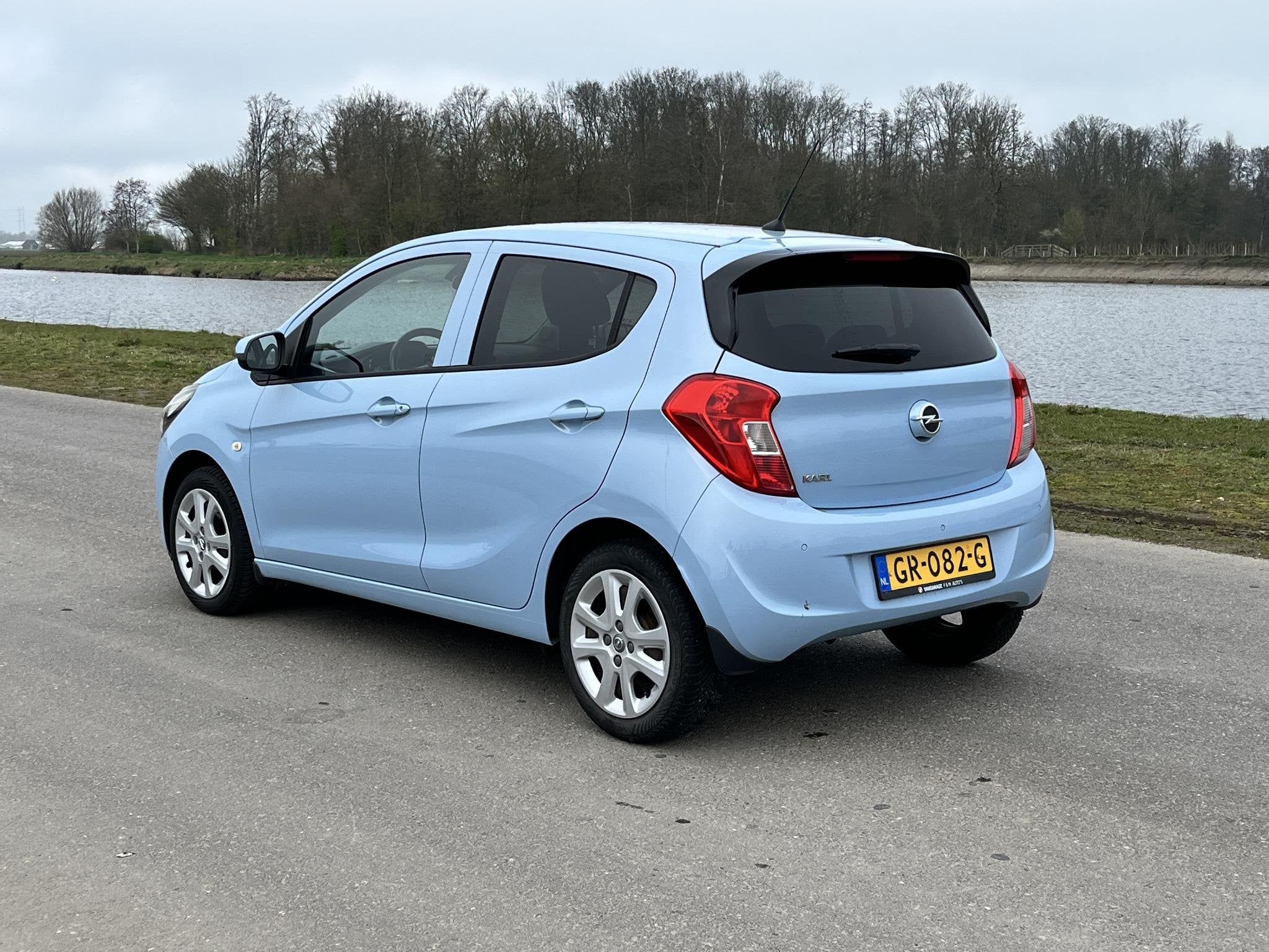 Opel KARL 1.0 ecoFLEX Edition Airco, cruise, stoel-stuurverw, Voorwielaandrijving, 839 kg, Stof, Gebruikt