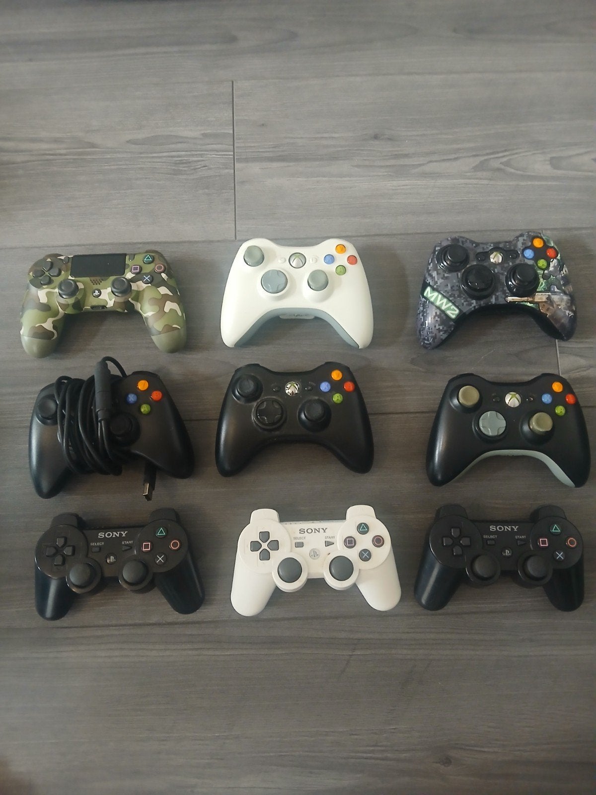 Diverse controllers voor Xbox en PlayStation, Gebruikt, Microsoft, Xbox, Ophalen of Verzenden