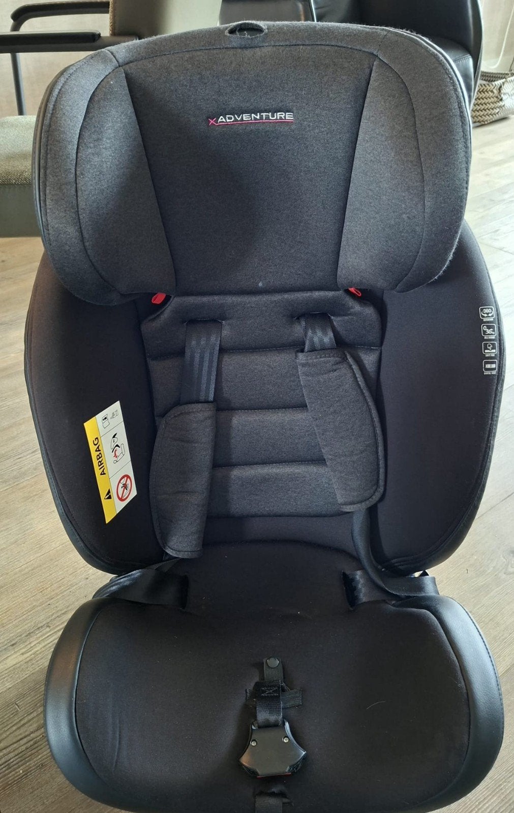 X-Adventure Autostoel 360 Draaibaar Isofix 0-36kg, 0 t/m 18 kg, Nieuw, Ophalen, Overige merken