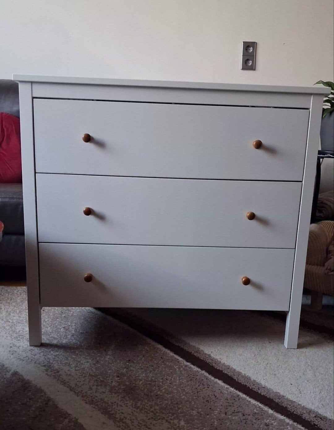 IKEA Koppang Ladekast, Ophalen, 50 tot 100 cm, Zo goed als nieuw, 3 of 4 laden