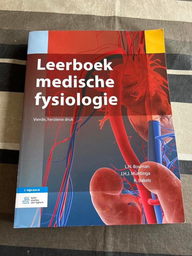 Leerboek medische fysiologie - 4e herziene druk, Boeken, Ophalen of Verzenden, Beta, Gelezen, HBO