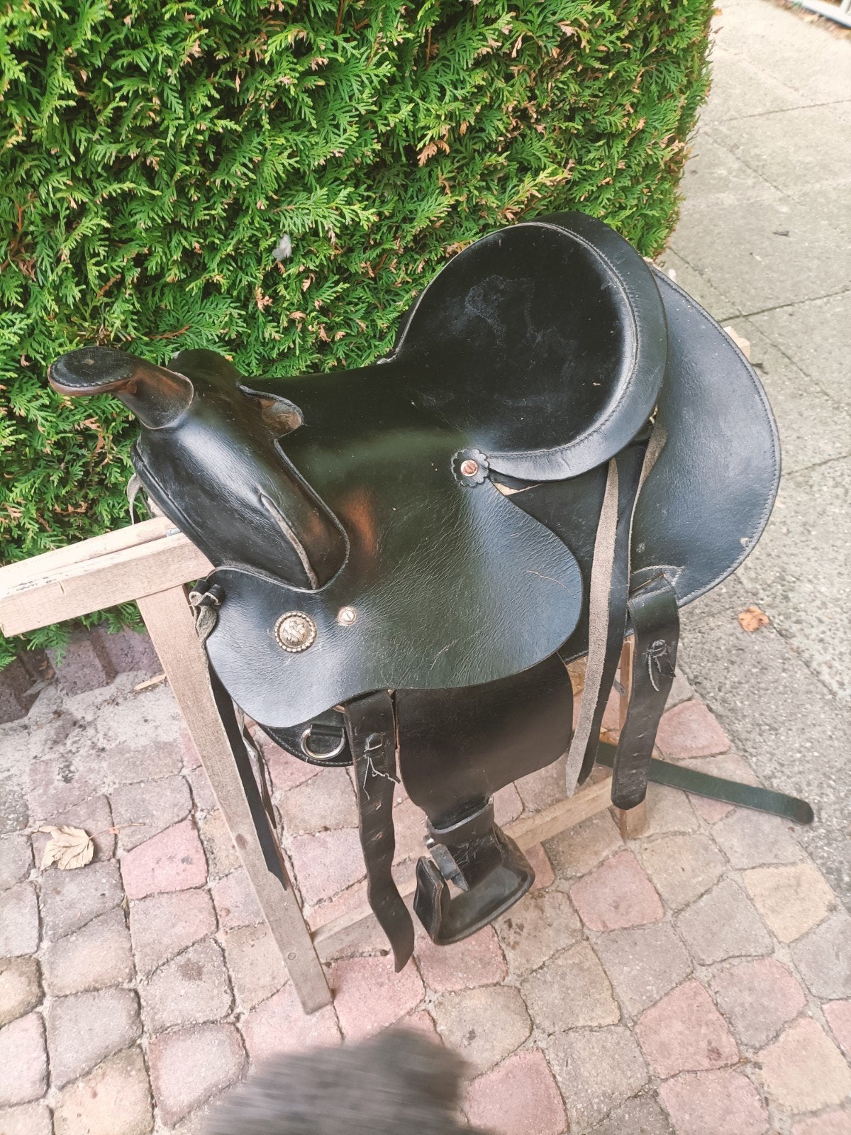 Leuk western kinderzadel, Ophalen, Gebruikt, Overige disciplines, Inclusief stijgbeugels