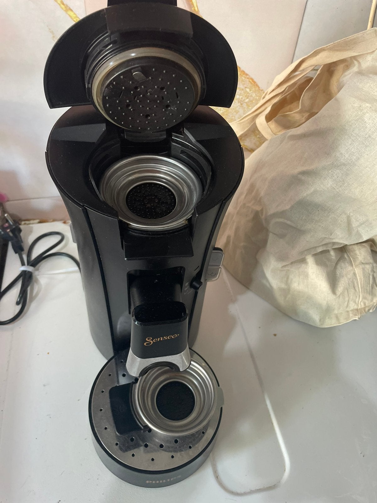 Senseo select, inruil oude/defecte senseo mogelijk Z. Omsch., Witgoed en Apparatuur, Koffiezetapparaten, Afneembaar waterreservoir