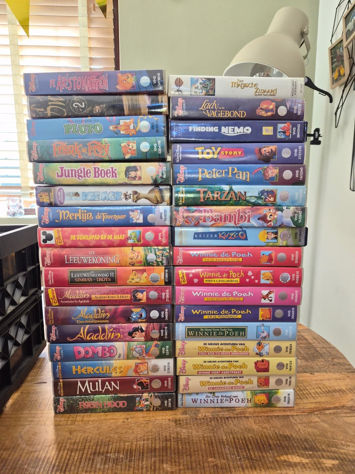 Grote collectie Disney VHS banden - Klassiekers en meer!, Gebruikt, Animatie, Alle leeftijden, VHS
