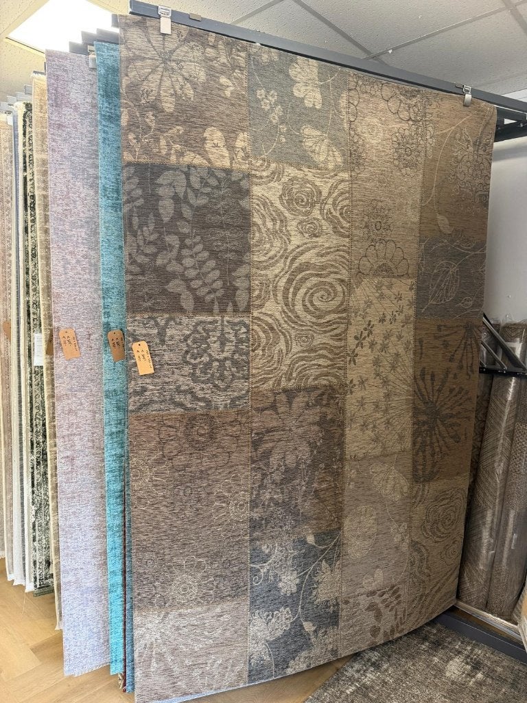 Vloerkleed 155x230cm, Ophalen, Blauw, 150 tot 200 cm, Rechthoekig