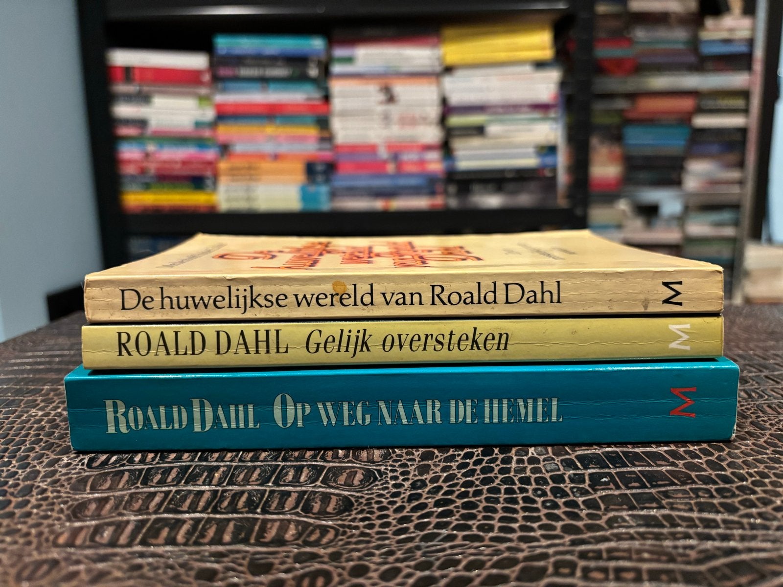 Roald Dahl Boeken: De huwelijkse wereld, Gelijk oversteken,, Boeken, Ophalen of Verzenden, Gelezen