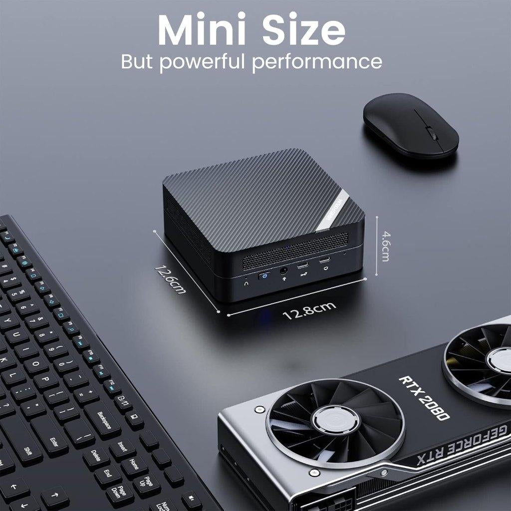 Minisforum UM560, AMD Ryzen 5 5625U, 32GB / 512GB, Computers en Software, Desktop Pc's, Refurbished, SSD, Minisforum, 4 Ghz of meer