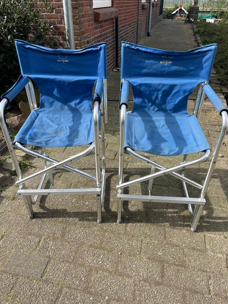 2x Bo- camp hoge kinderstoel/campingstoel regisseursstoel, Caravans en Kamperen, Ophalen, Gebruikt, Campingstoel